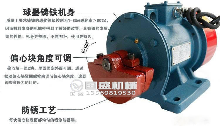 振動(dòng)平臺振動(dòng)電機(jī)